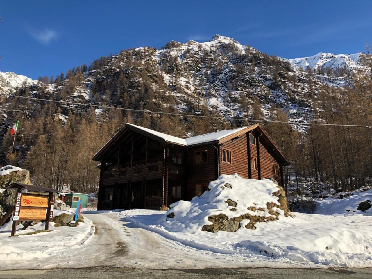 Chalet Rosa Dei Monti Piamprato Exteriér fotografie